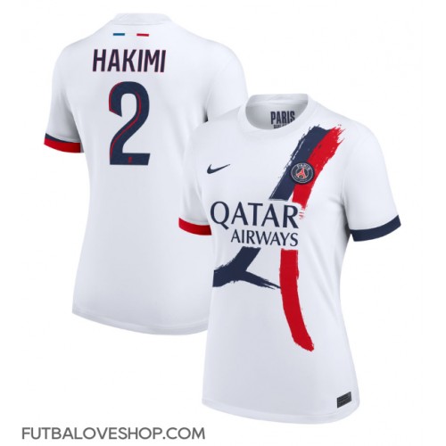 Dres Paris Saint-Germain Achraf Hakimi #2 Preč pre Ženy 2024-25 Krátky Rukáv